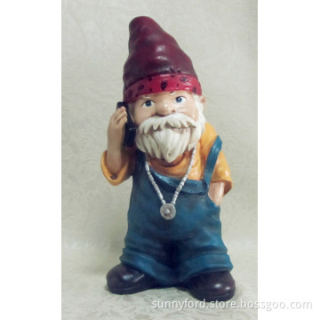 Resin Garden Gnome Decoration, Gnome Figurine (SFR1111)